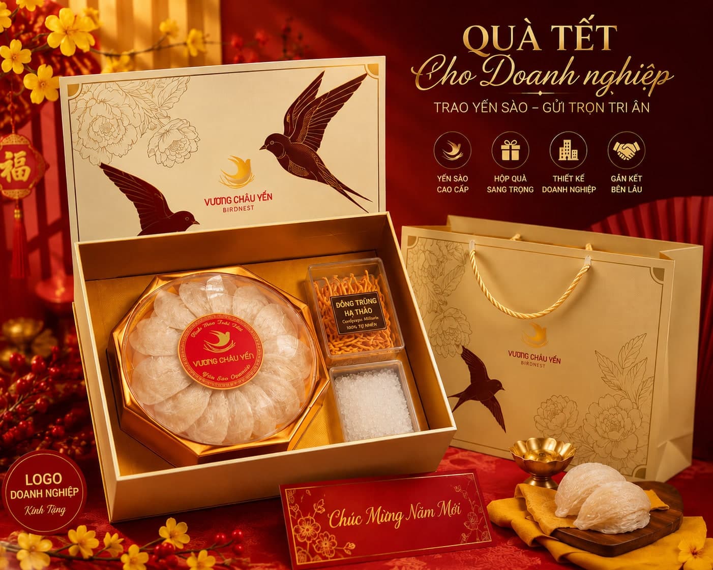 Hộp quà yến sào Vương Châu Yến