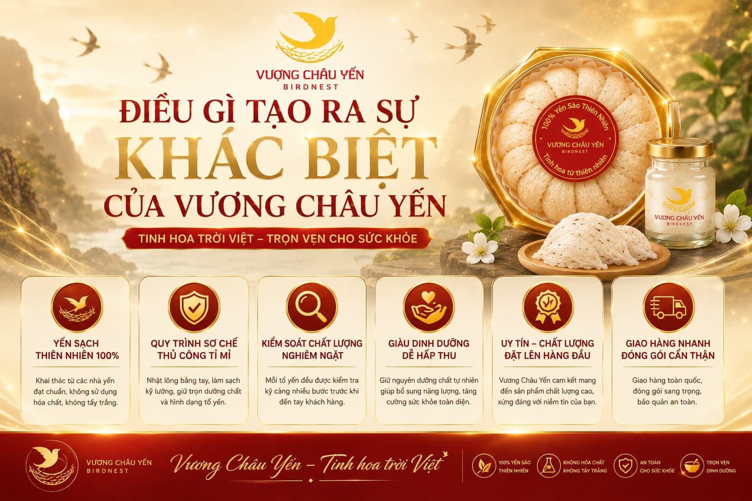 Điều Gì Tạo Ra Khác Biệt Của Vương Châu Yến — Không Phải Quảng Cáo, Là Thực Tế