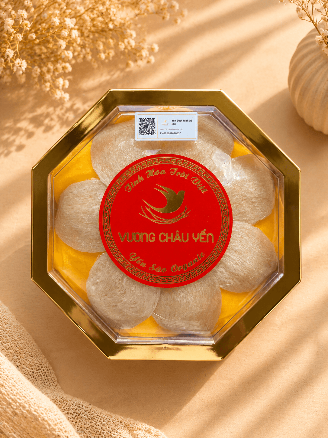Hộp Yến Định Hình A5 50gr — Vương Châu Yến